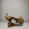 Peacock Vintage Brass Decor