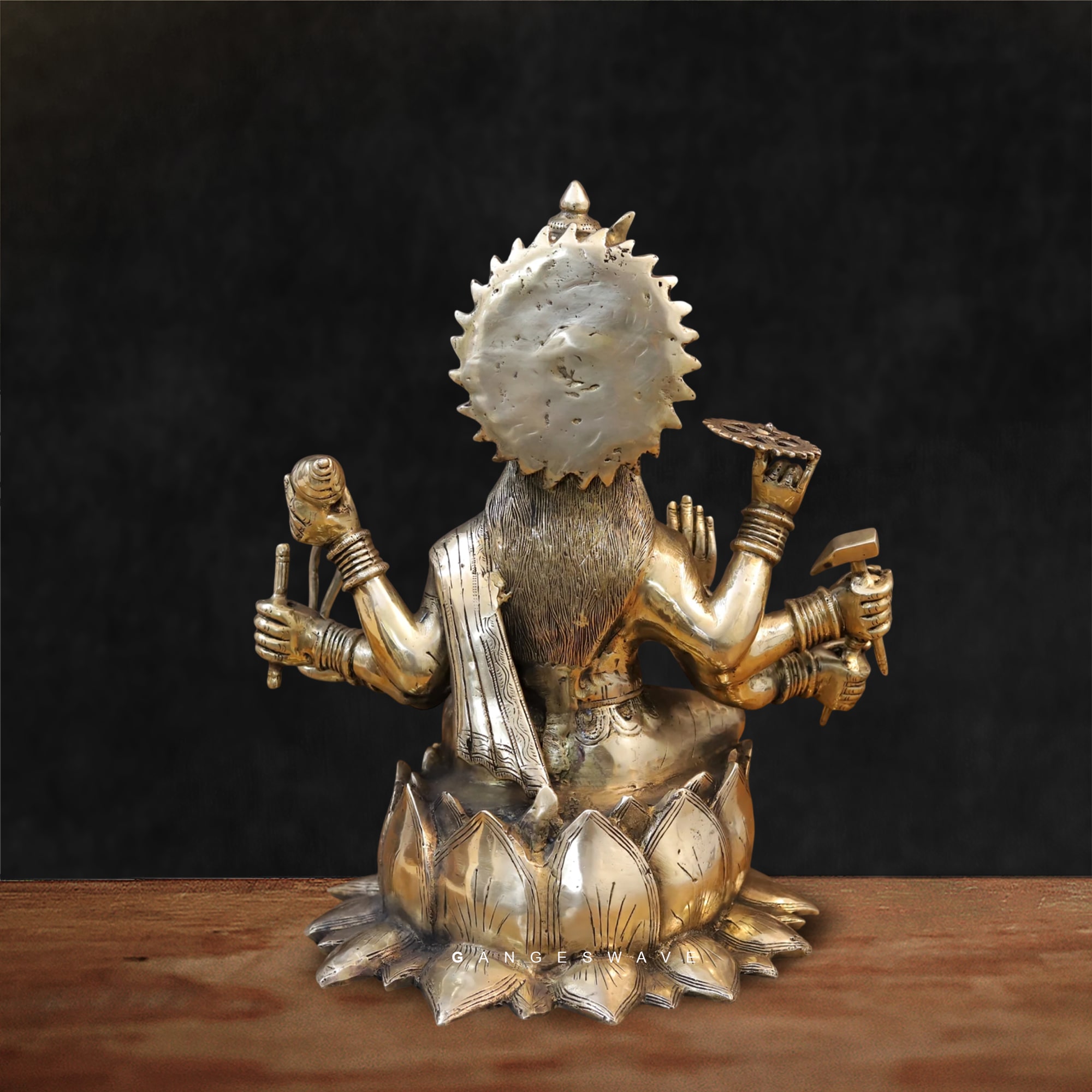 Brass Varahi Devi Superfine Crafted - 16.5 inches - Image 3