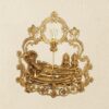 Vishnu Sheshnag Brass Wall Hanging - 23 inches