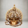 Gaja Lakshmi Brass Diya