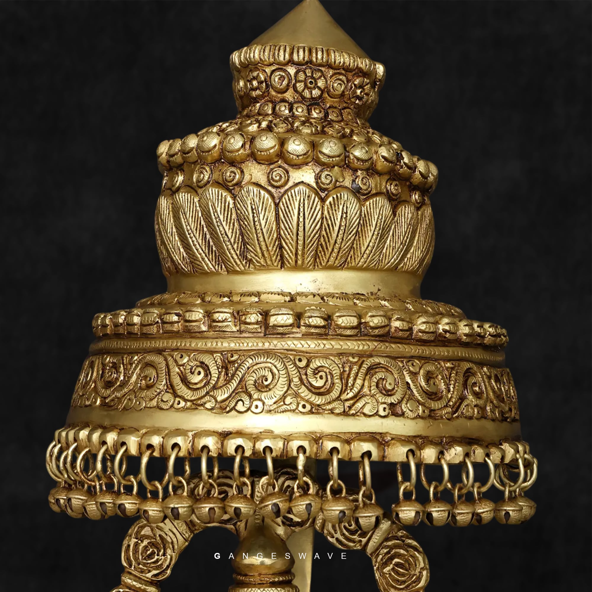 Superfine Brass Lord Balaji (Venkateswara) Idol - 57 inches - Image 4