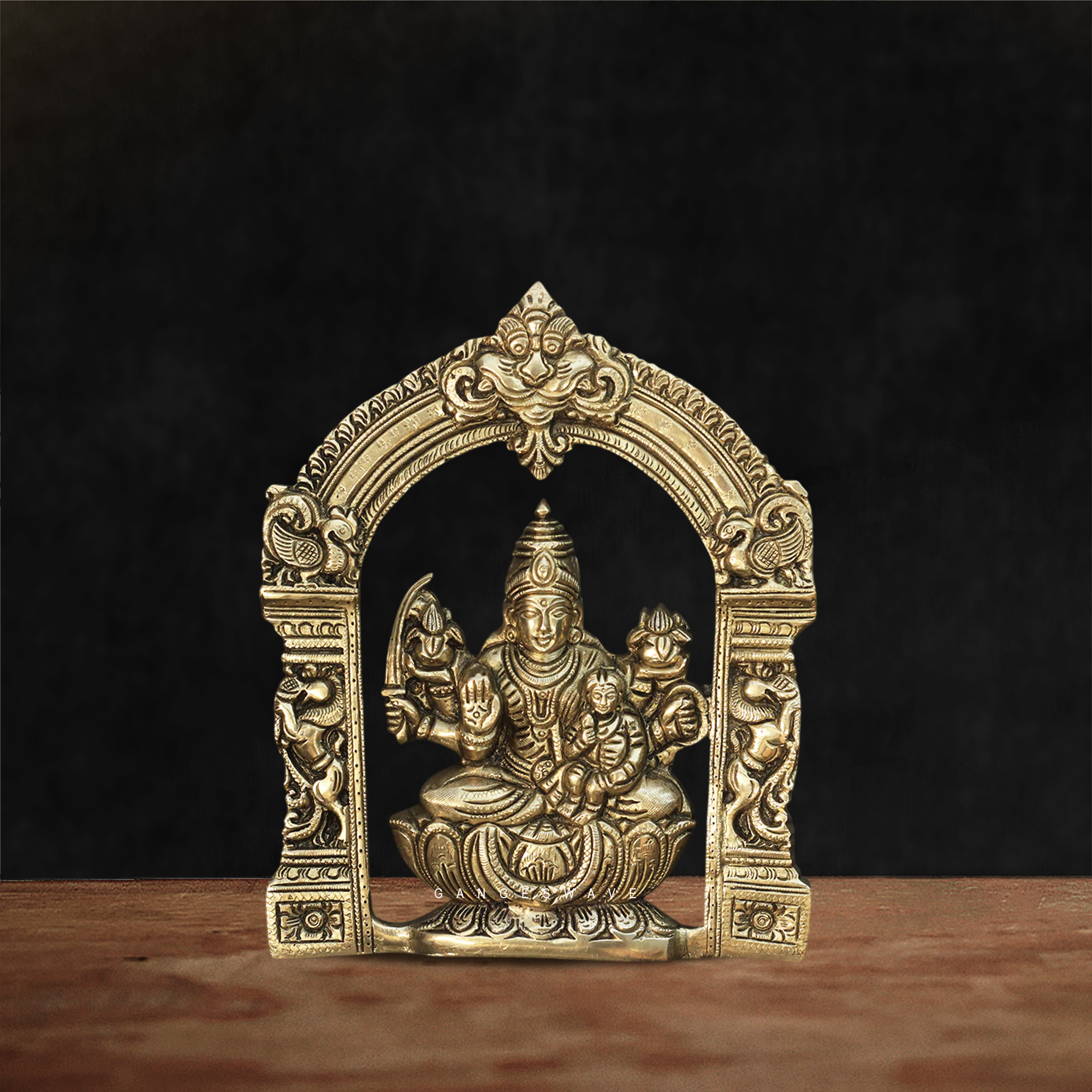 Astha Lakshmi Brass Idol Set | Handcrafted 8 Forms of Goddess Lakshmi for Home & Temple Décor - Image 5