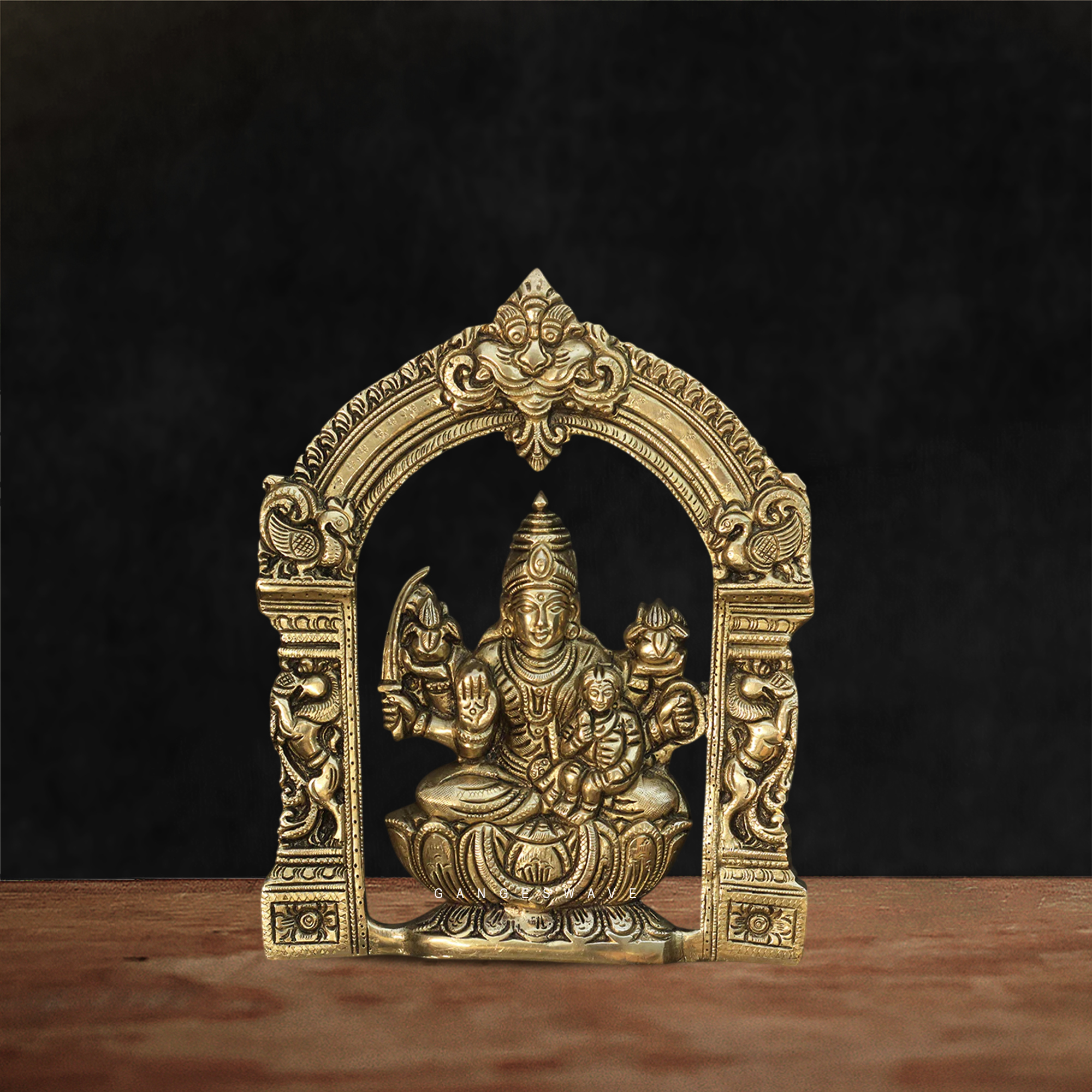 Astha Lakshmi Brass Idol Set | Handcrafted 8 Forms of Goddess Lakshmi for Home & Temple Décor - Image 2