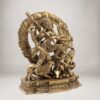 Mahishasur Mardini Brass Murti - 12.5 inches