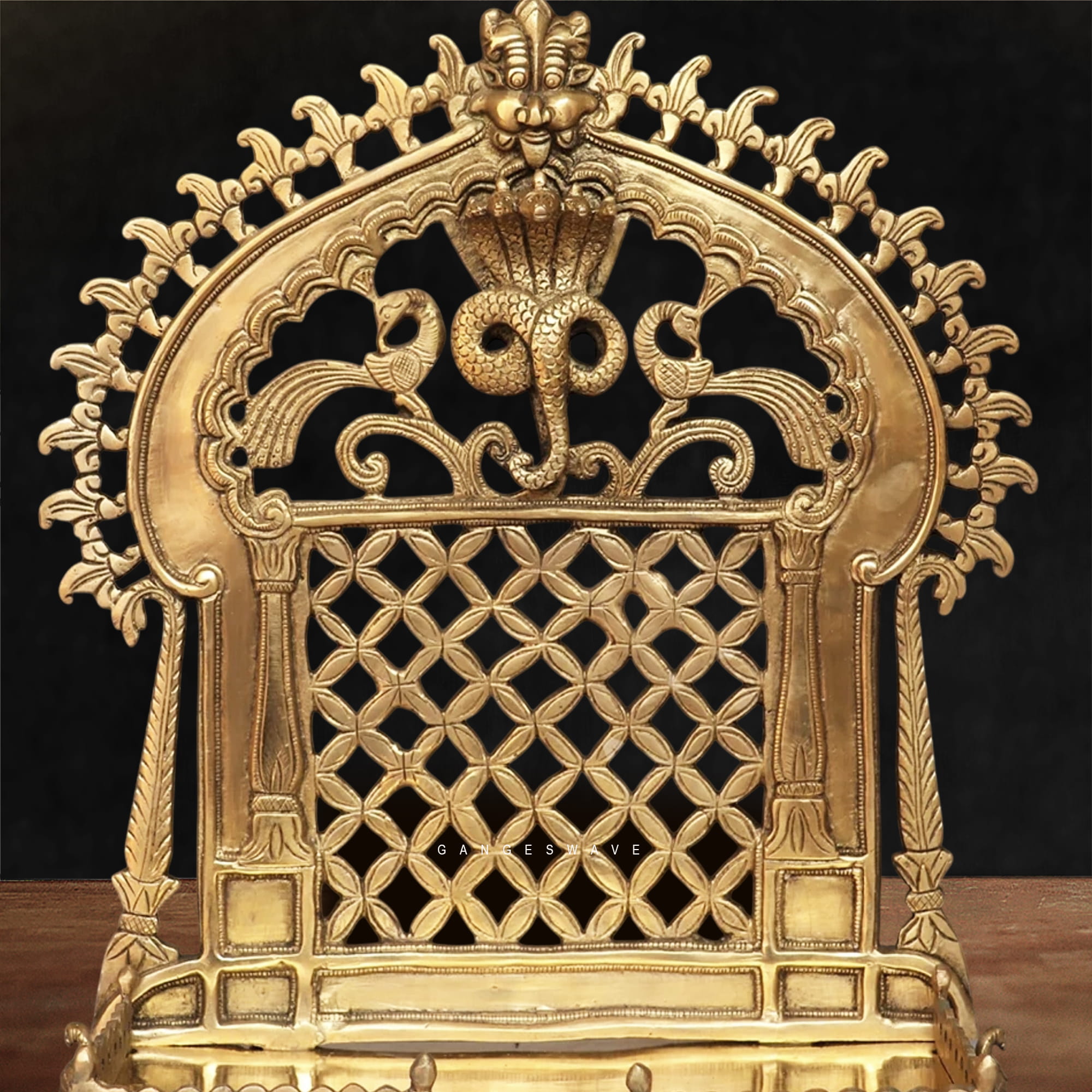BRASS PRABHAVALI SINGHASAN - Image 5