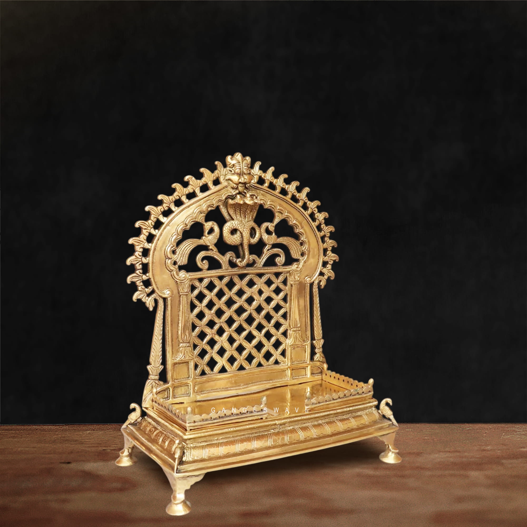BRASS PRABHAVALI SINGHASAN - Image 3