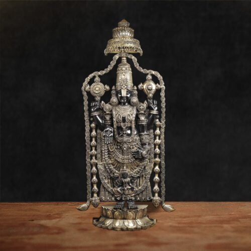 Big size brass lord Tirupati Balaji Statue