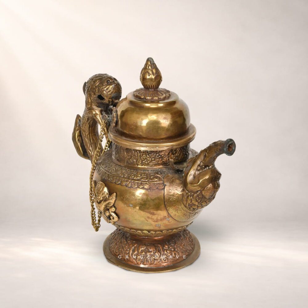 Vintage Finished Brass Gangajal Kamandal