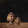 Brass Gauri Head – Tribal Indian Art Decor