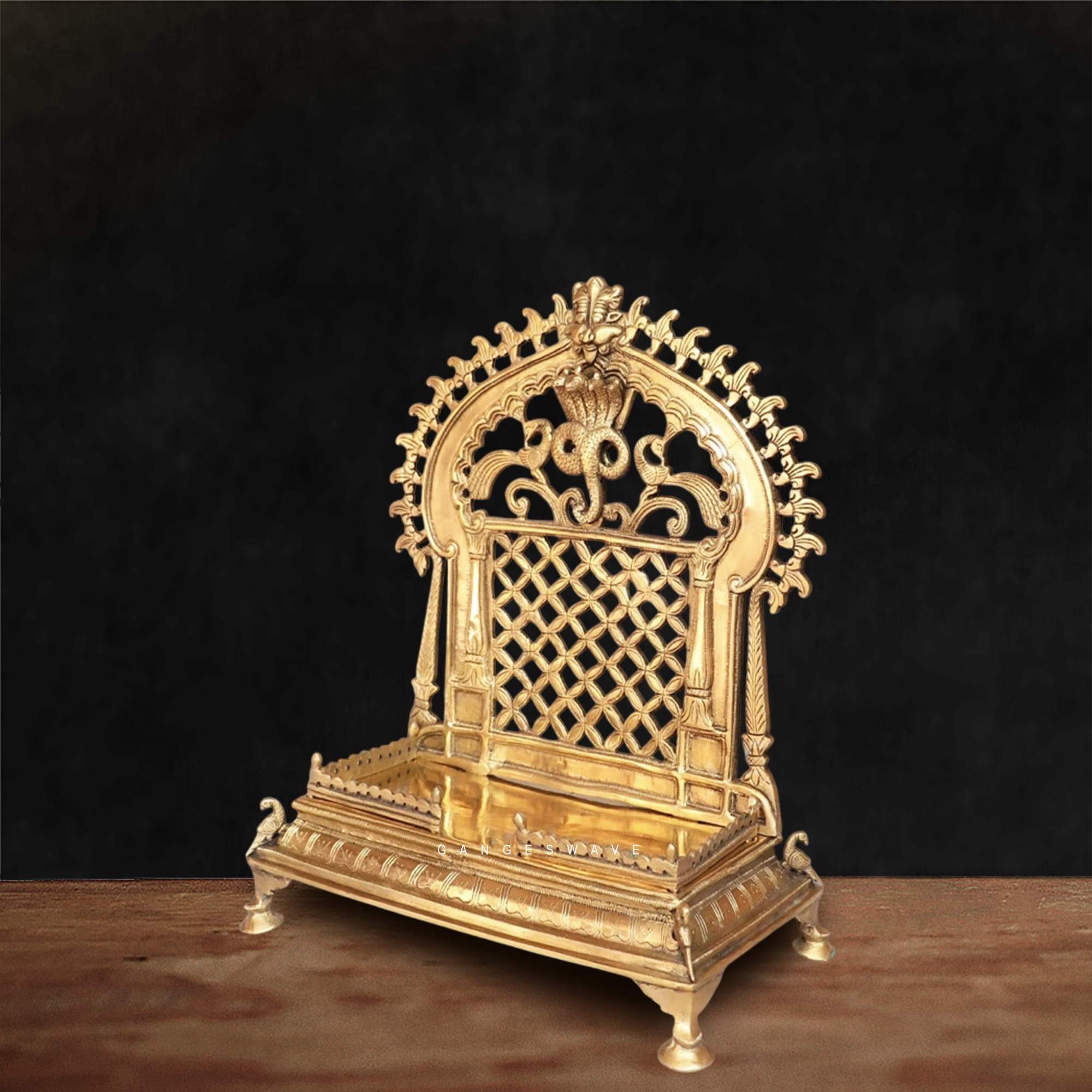 BRASS PRABHAVALI SINGHASAN - Image 2
