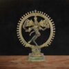 Nataraja Brass Statue in Vintage Finish - 22 inches