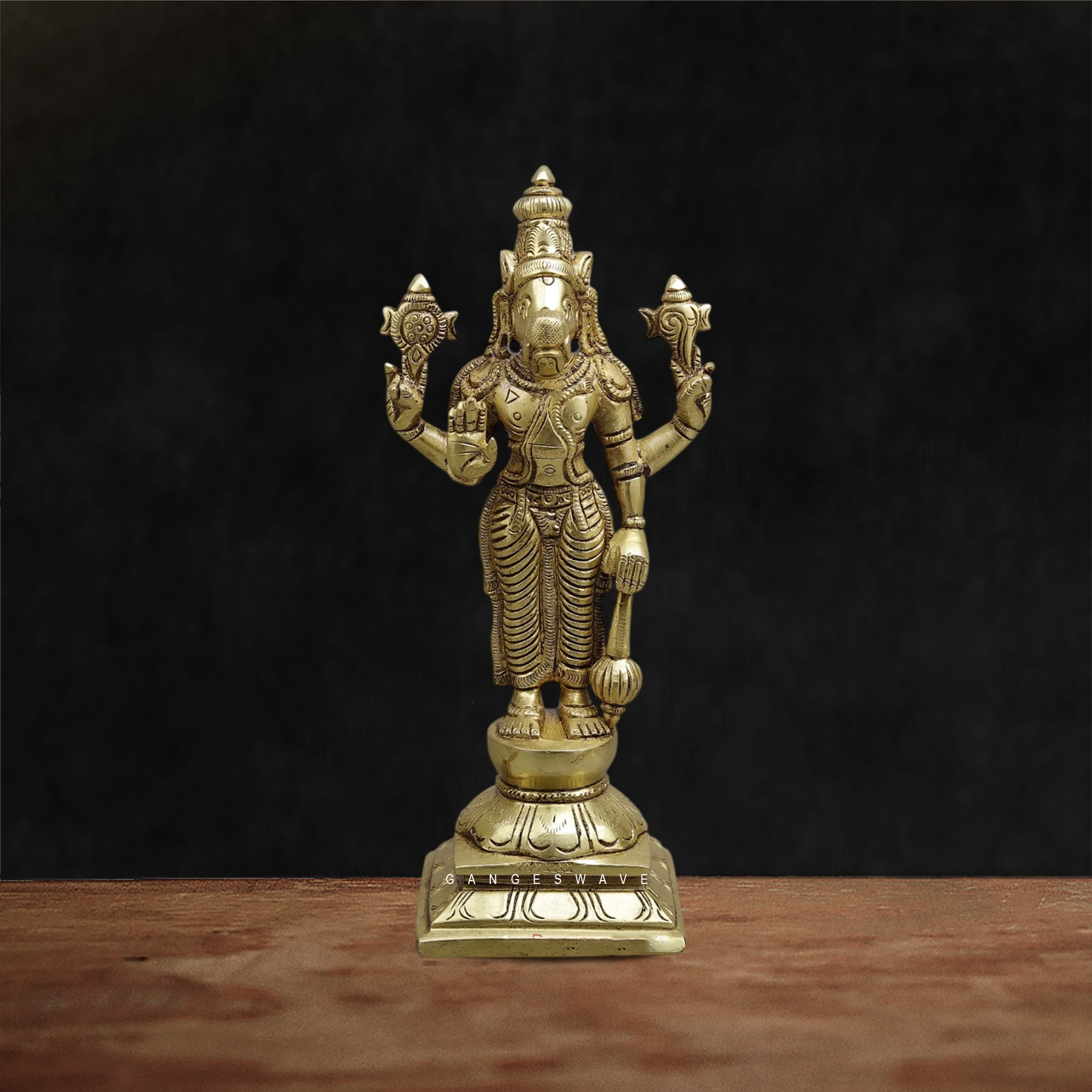 Vishnu Dashavatar Brass Idol Set (10 Avatars) - 9.5 inches - Image 8