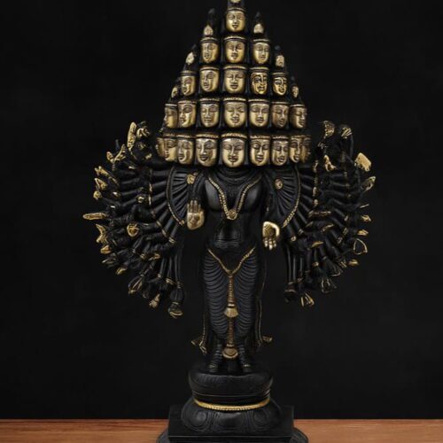 Vishwarupa Sada Shiva Artistic Brass Statue - 22 inches