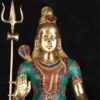 handcrafted brass mahadev statue for spiritual home decor and pooja room
