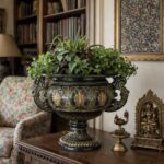 vintage-european-brass-urn-planter-with-ornate-handles