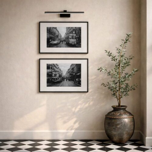 Vintage handcrafted brass planter with antique patina finish for luxury home décor