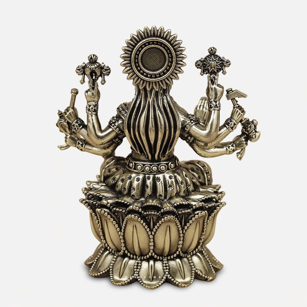 Superfine Brass Varaha Avatar Statue - 5 inches - Image 5