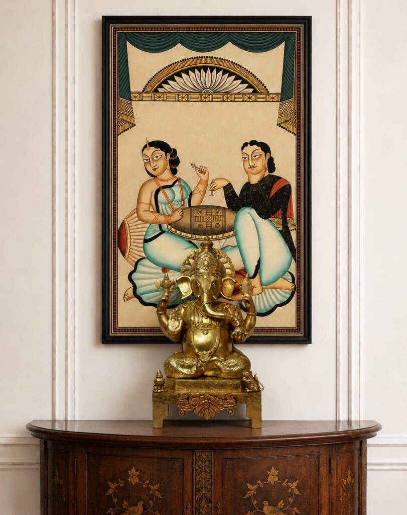 27 inches Superfine Brass Lord Ganesha Murti