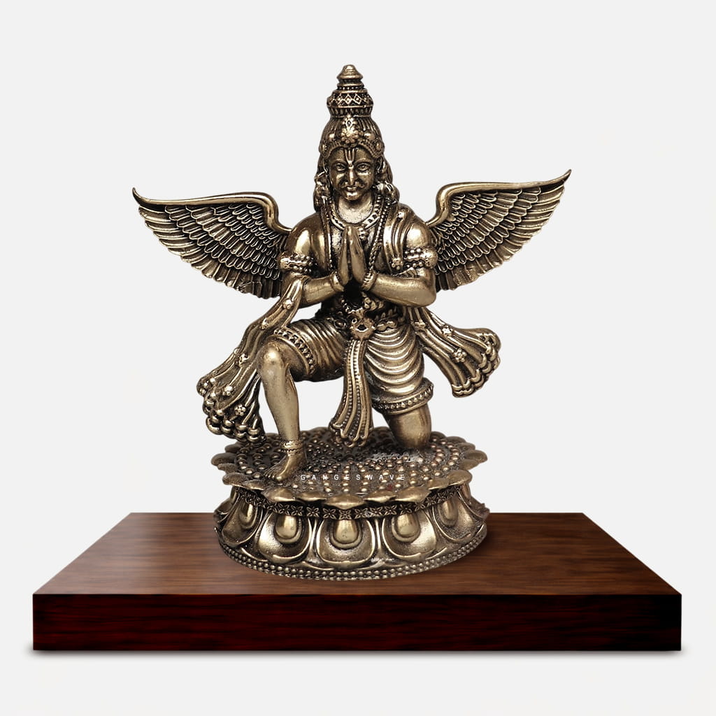 Garuda Superfine Brass Idol - 5 inches