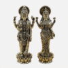 Vishnu Lakshmi Brass Superfine Statue - 10 inches