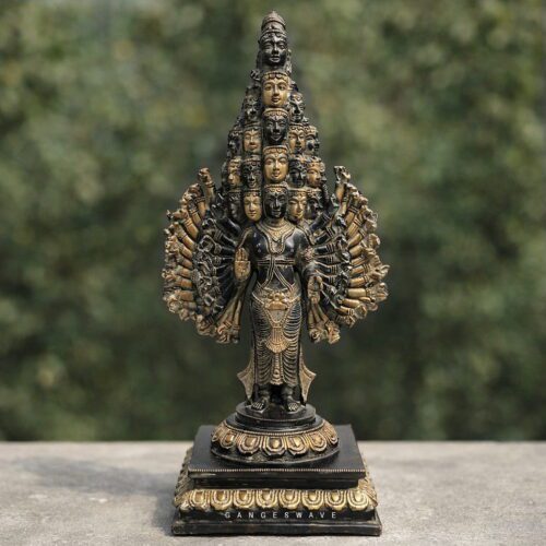 Maha Sadashiva Brass Masterpiece Statue - 23 inches