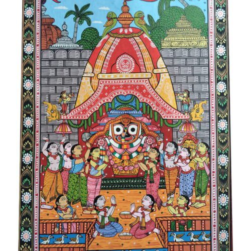 Jagannath Rath Yatra Pattachitra Painting