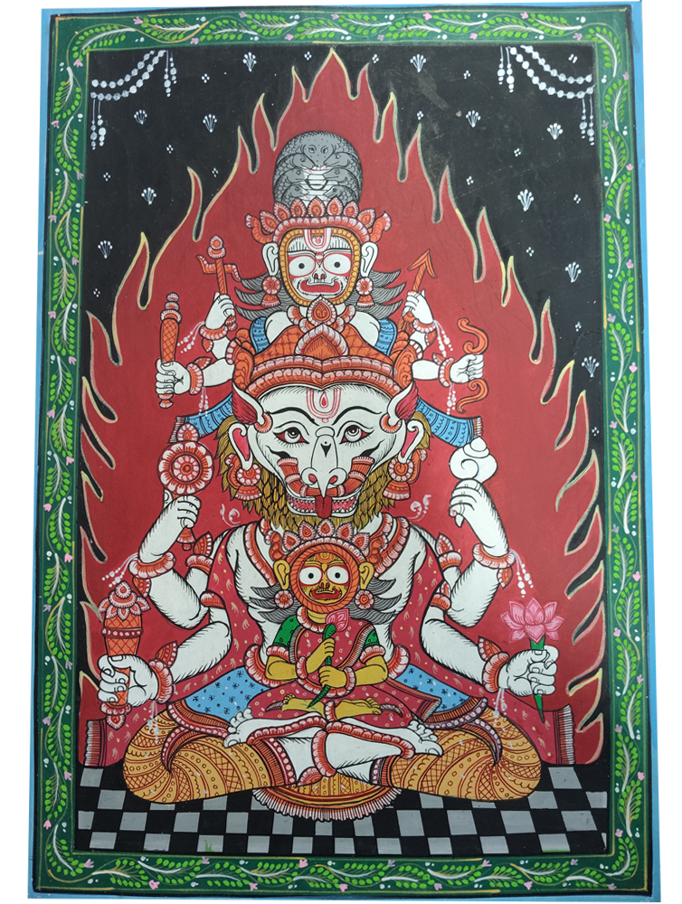 Lord Jagannath Pattachitra Painting