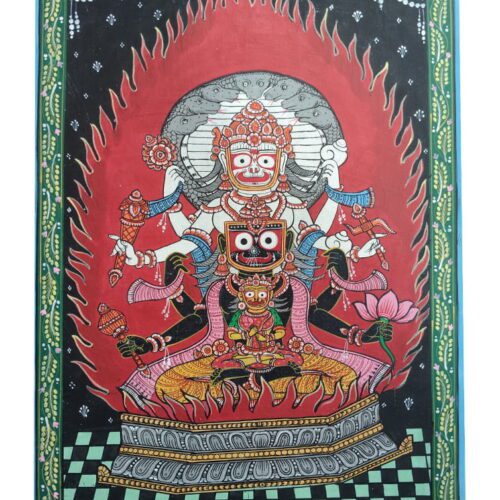 Jagannath Pattachitra Painting [ 19 x 30 inches ]