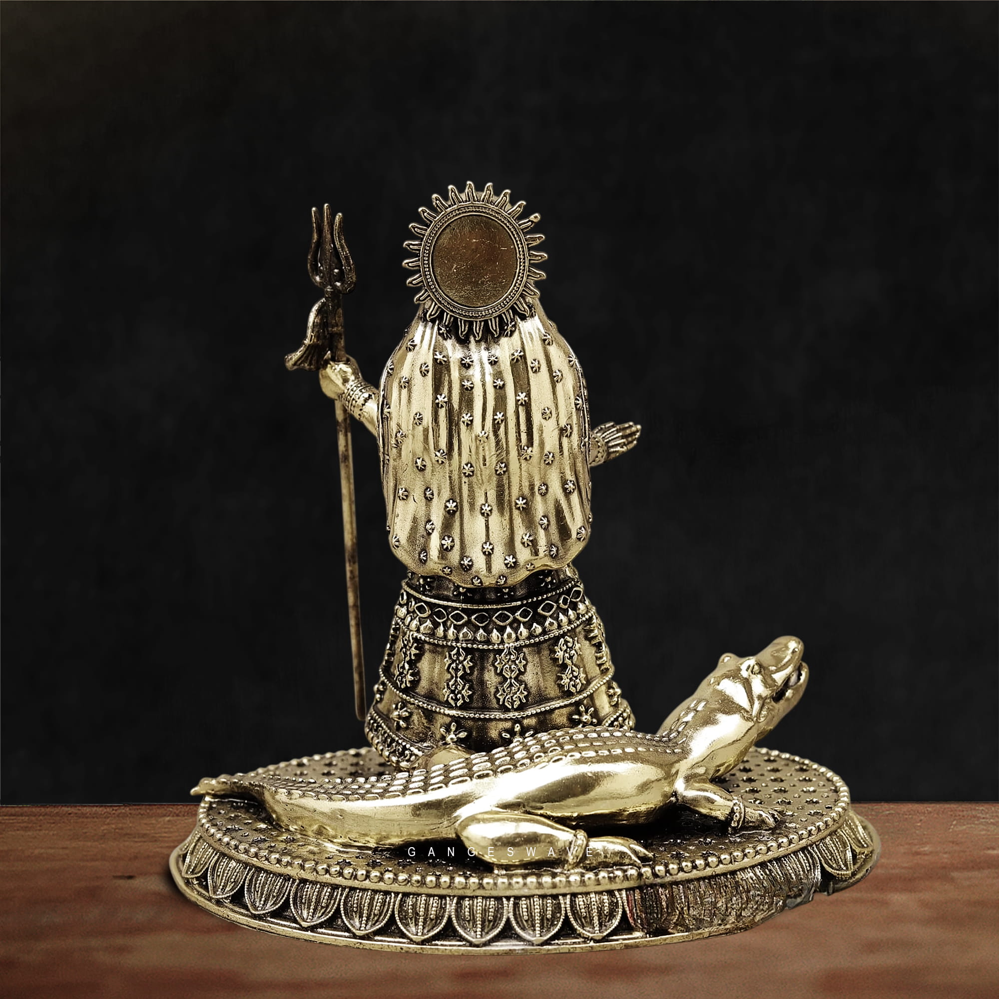 MaGanga Superfine Brass Statue - 6.5 inches - Image 4