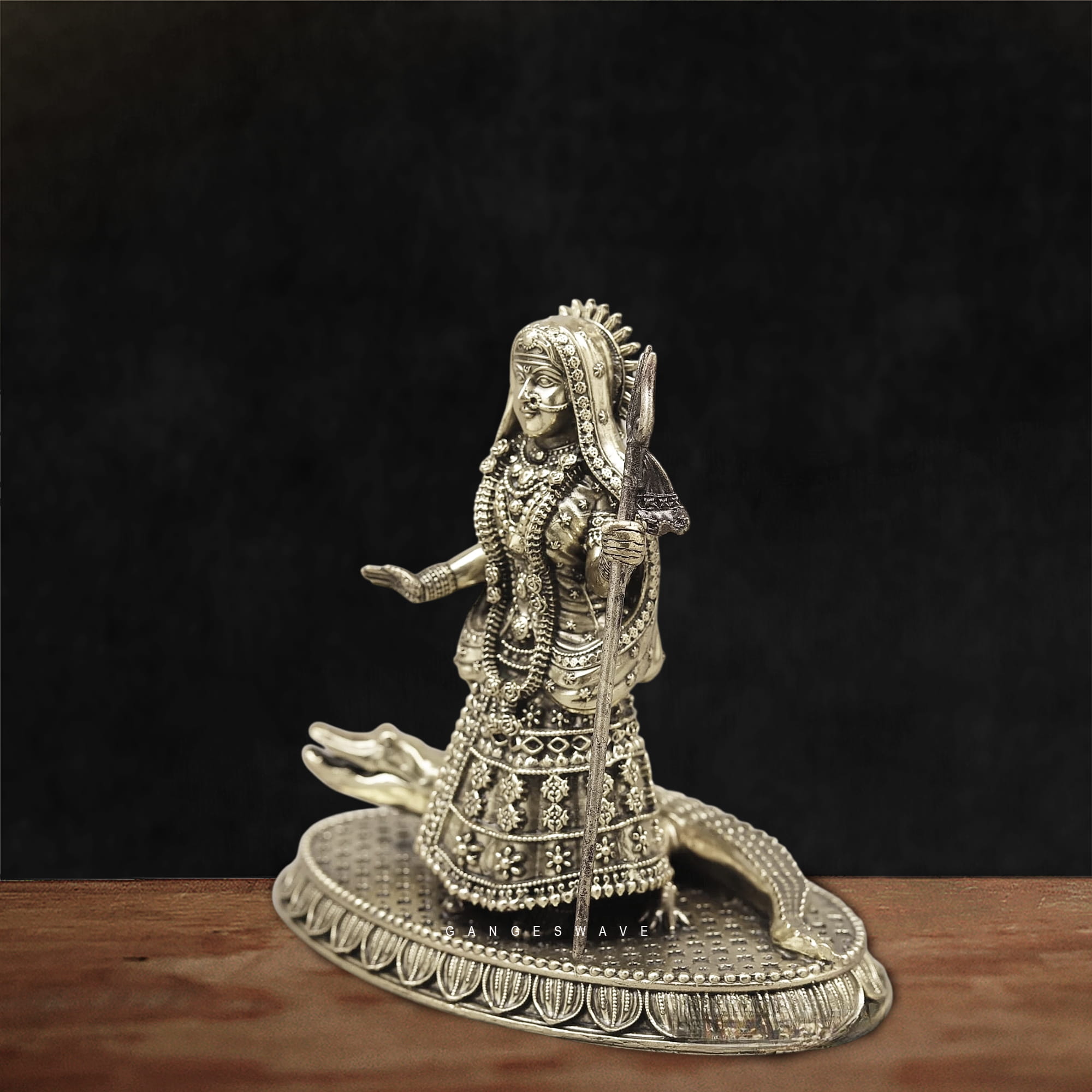 MaGanga Superfine Brass Statue - 6.5 inches - Image 3