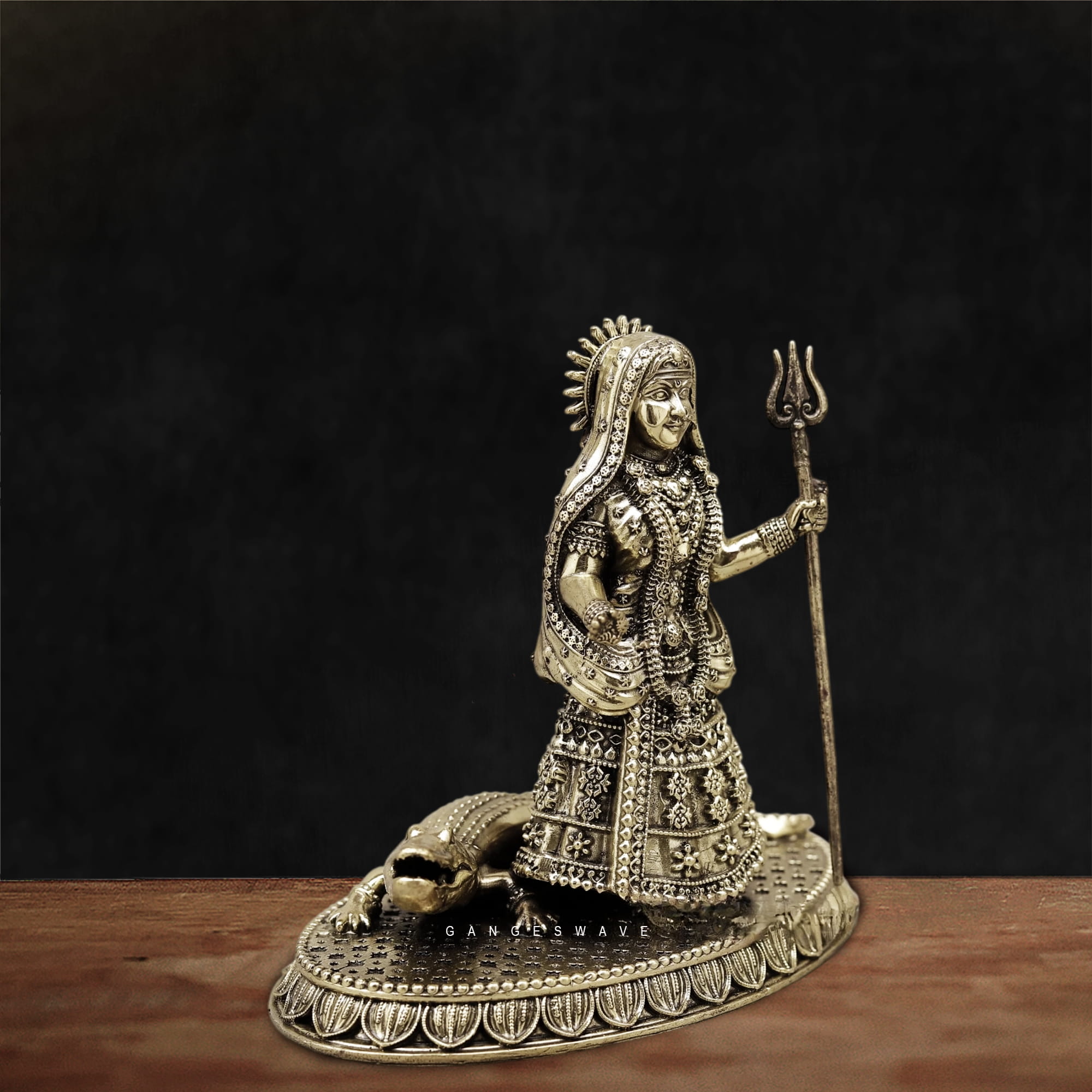 MaGanga Superfine Brass Statue - 6.5 inches - Image 2
