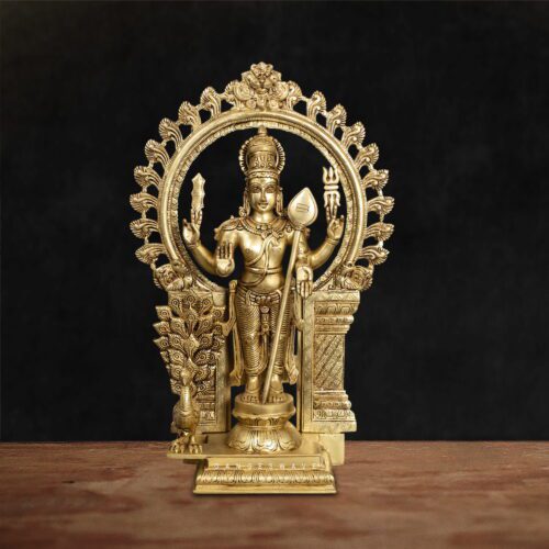 Murugan Premium Brass Statue - 23 inches