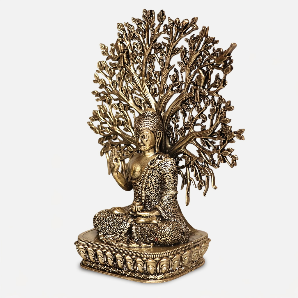 Buddha with Tree superfine - 6.5 inches - Image 5
