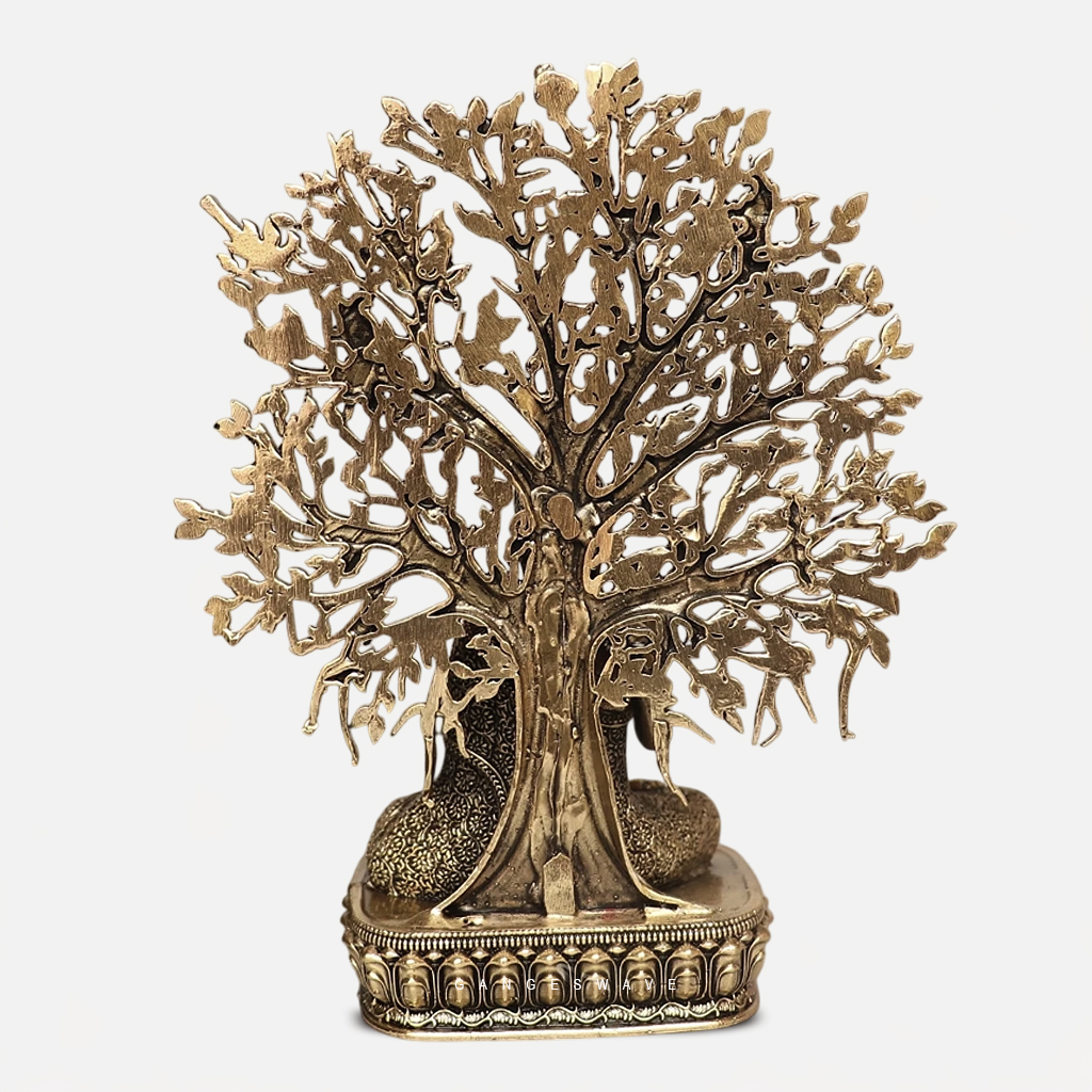 Buddha with Tree superfine - 6.5 inches - Image 4