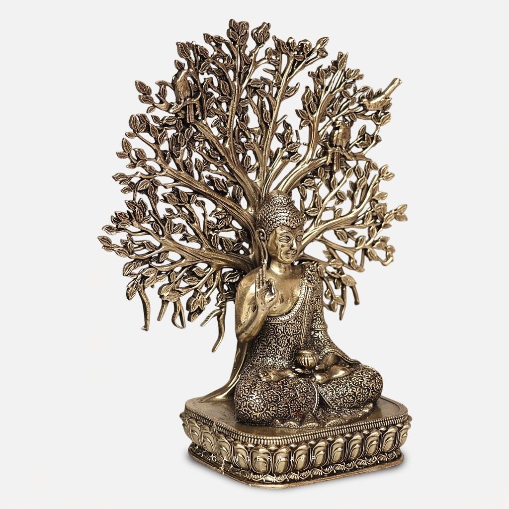 Buddha with Tree superfine - 6.5 inches - Image 3