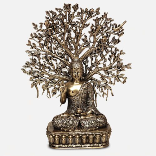 Buddha with Tree superfine - 6.5 inches
