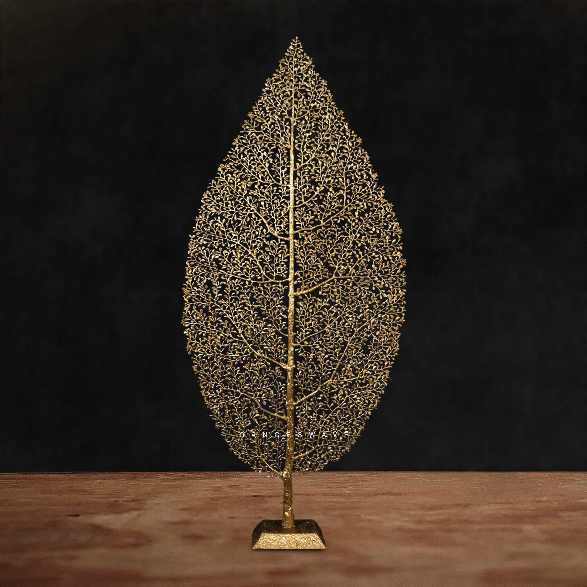 Brass Handcrafted Tree of Life – 83 inches - Image 3