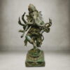 Nepali Vintage Dancing Ganpati Statue - 15 inches