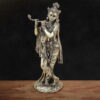 Krishna Superfine Brass Idol - 10 inches