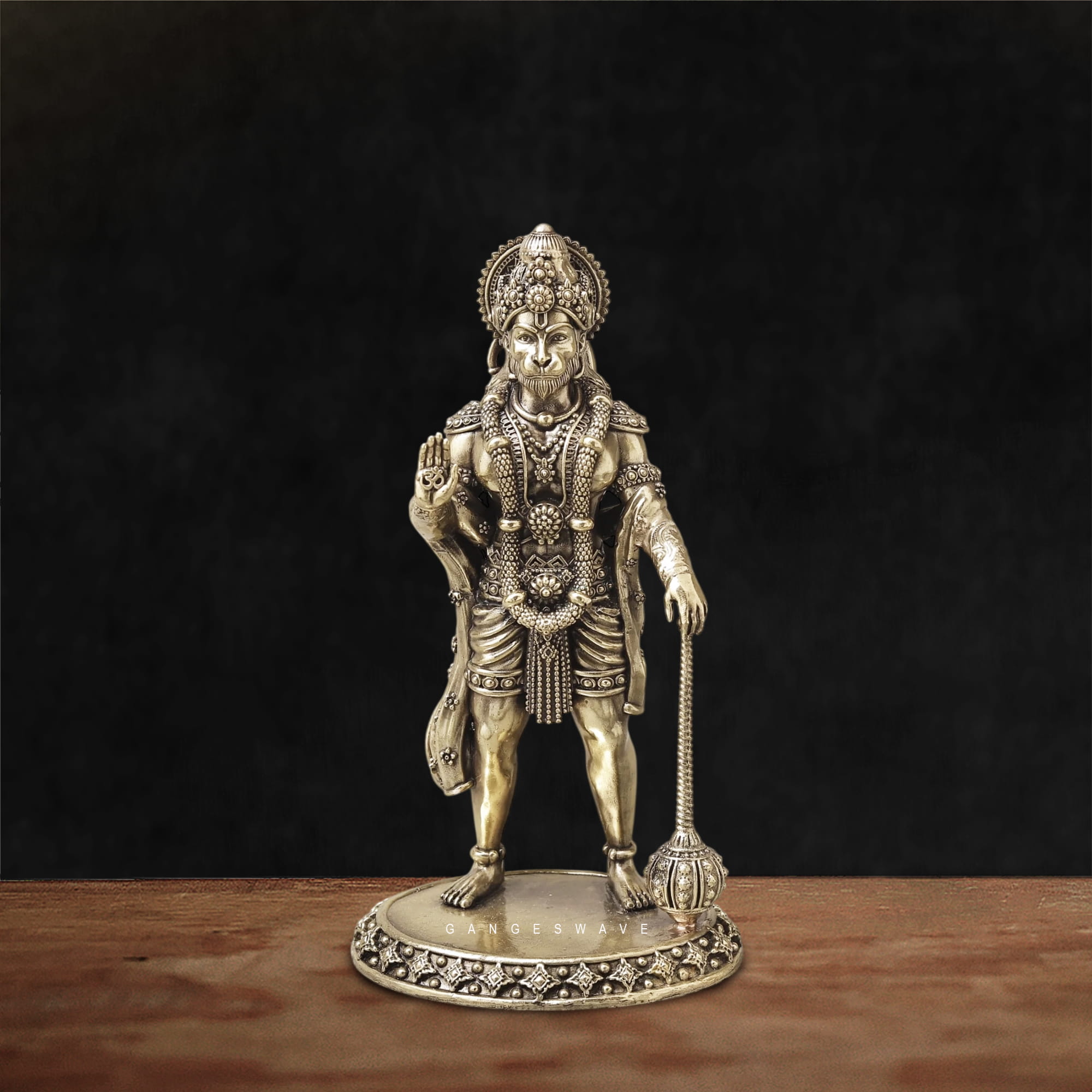 Hanumanji Brass Murti -10.5 inches