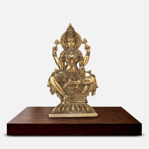 MaLakshmi Brass Wall Hanging Decor - 15 inches