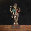 Premium Ardhanaiswar Meenakari Brass Statue - 30 inches