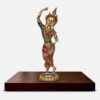 Handcrafted Meenakari Brass Tara Statue - 20 inches