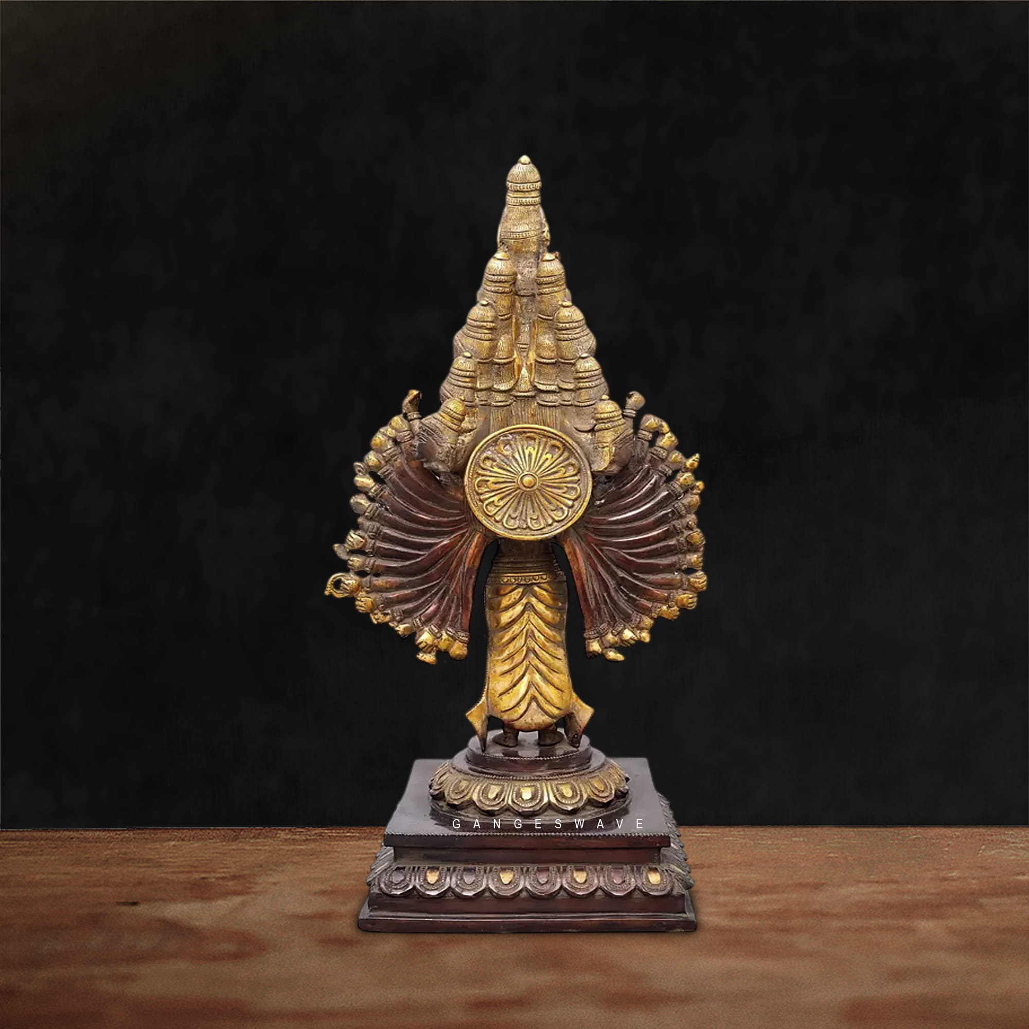 Maha Sadashiva Brass Masterpiece Statue - 23 inches - Image 2