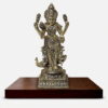 Superfine Brass Kartikeya ( Murugan) Murti - 8 inches