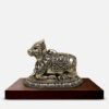 Decorative Nandi Superfine Brass Statue - 8 inches