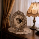 antique-finish-brass-floral-photo-frame-16-5-inches