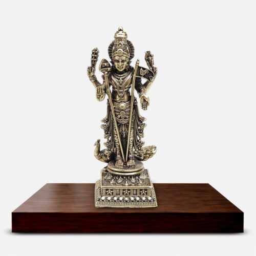 6 inches superfine brass Kartikey Idol