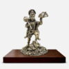 Brass Hanuman Murti with Parvat - 5 inches