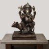 Brass Ganesha Vintage Finish On Mushak